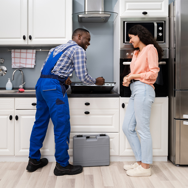 can you provide an estimate for cooktop repair before beginning any work in Old Zionsville PA